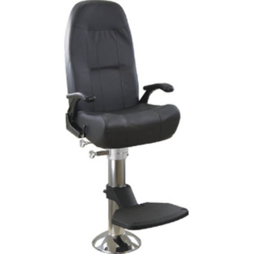 Springfield Marine Chair Norwegian Helm with 24 Pedestal