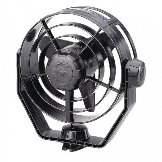 Hella 2-Speed Turbo Fan - 12V - Black