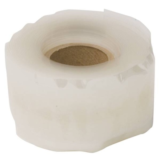 Rescue Tape Clear 20 Mil 1 in X 12ft Silicone Repair Tape