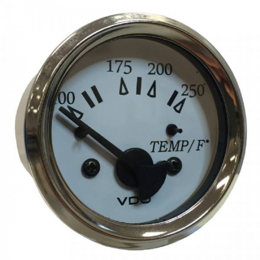 VDO Cockpit Marine 52MM Water Temp Gauge - 0-250°F