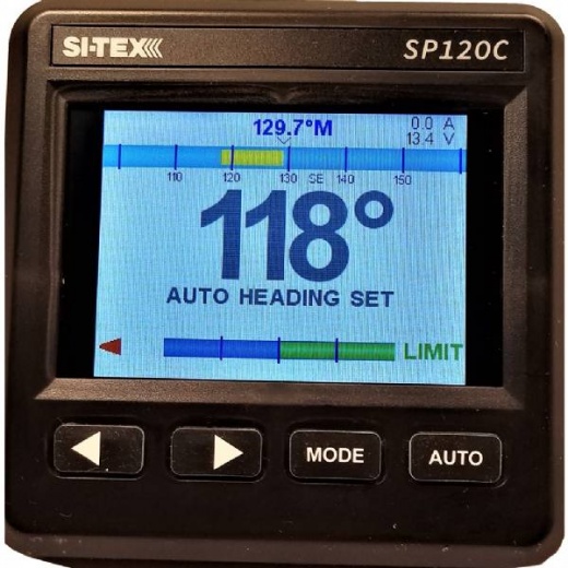 Si-Tex Sp120 Color System with Rudder Feedback and 9Ci Pump