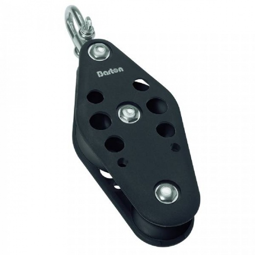 Barton Marine Series 5 Fiddle Swivel Block - 54Mm