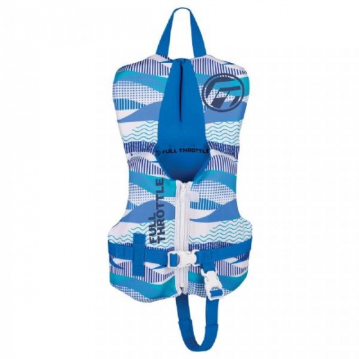 Full Throttle Infant Rapid-Dry Flex-Back Life Jacket - Blue