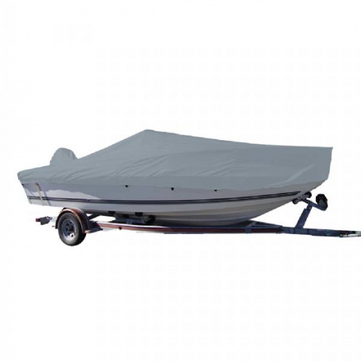 Carver Performance Poly-Guard Styled-To-Fit Boat Cover for 19.5 Ft V-Hull Center Console Fishing Boat