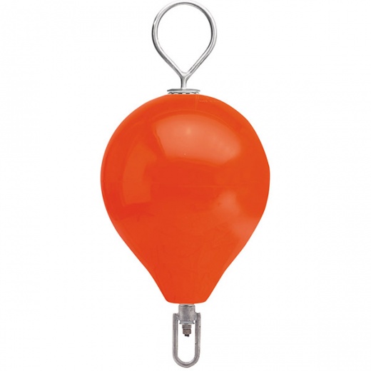 Polyform Mooring Buoy W/Ss 17 Inch Diameter - Red