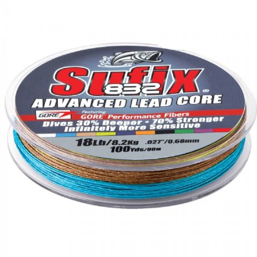 Sufix 832 Advanced Lead Core Metered 12Lb 100Yds