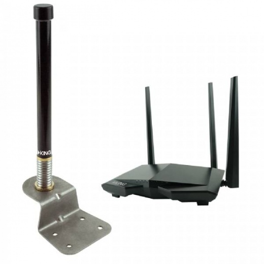 King Swift Omnidirectional Wi-Fi Antenna with WiFiMax Router/Range Extender