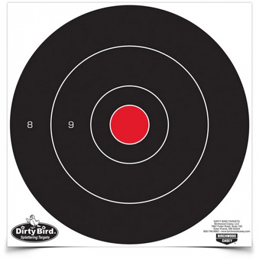 Birchwood Casey B/C Dirty Bird Rnd Blseye Tgt 12-12"