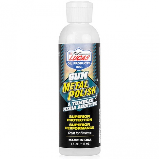 Lucas Gun Metal Polish 4Oz