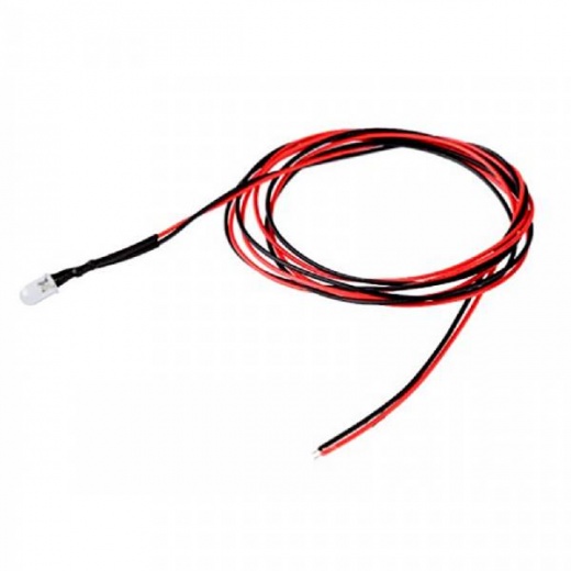 VDO Red Blinking LED Warning Light - 12V