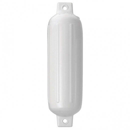 Polyform G-1 Twin Eye Fender 3.5 Inch X 12.8 Inch - White