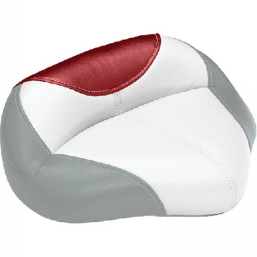 Wise Seating Baja Series Casting Seat - Brite White/Gray/Dark Red