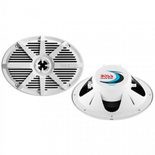 Boss Audio 6Inch X 9Inch 2-Way 350W Marine Full Range Speaker - White - Pair