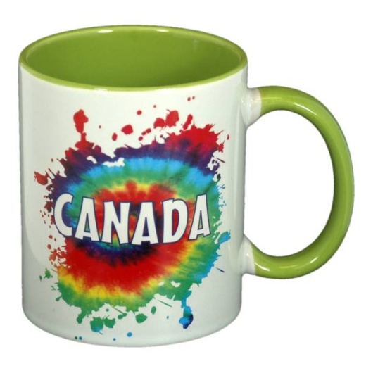 Jenkins Can Mug 11Oz Color Inner Tie Dye - A Unique Gift Idea