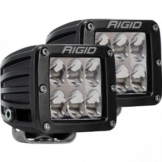 Rigid D-Series Pro Specter-Driving LED - Pair - Black