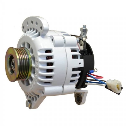 Balmar Alternator 120 Amp 12V 4 In Dual Foot Saddle K6 Pulley W/Isola
