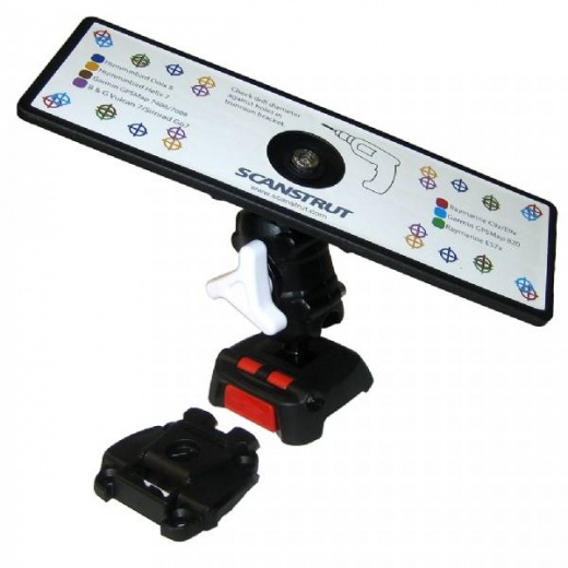 Scanstrut Rokk Mini Universal Mount Kit with Universal Self-Drill Top Plate