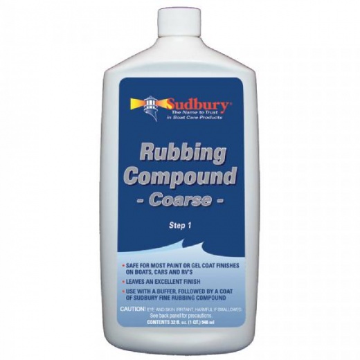 Sudbury Rubbing Compound Coarse - Step 1 - 32Oz Fluid