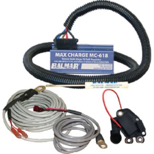 Balmer Reg Conv Kit Mc-618 Yanmar - Max Charge MC618 Voltage Regulator with Temp Sensor, 12V