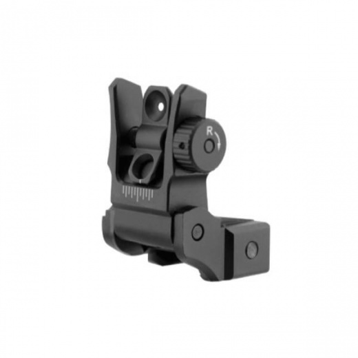 Leapers UTG Low Pro Flip-Up Rear Sight W/Daa