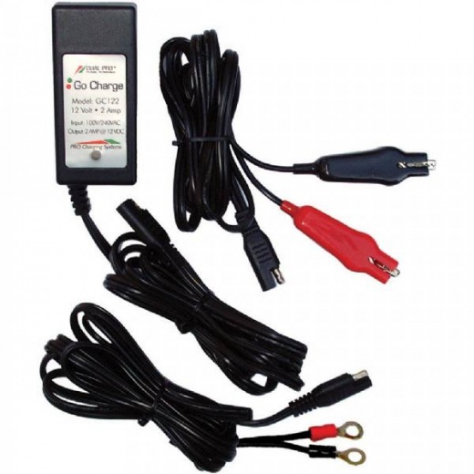 Dual Pro Go Charge Battery Maintainer And Charger - 2A