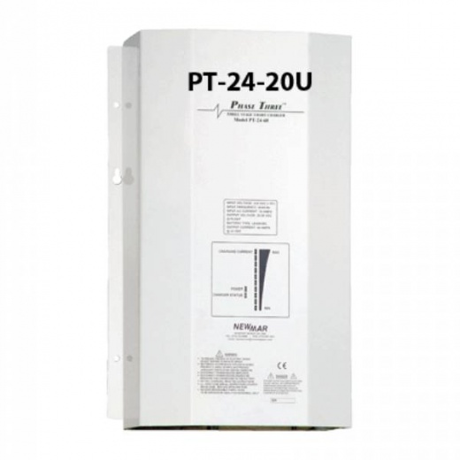Newmar Batt. Chgr., Phase 3, 24V, 20A, 3 Bank