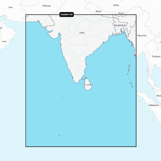 Garmin Indian Subcontinent Navionic Chart