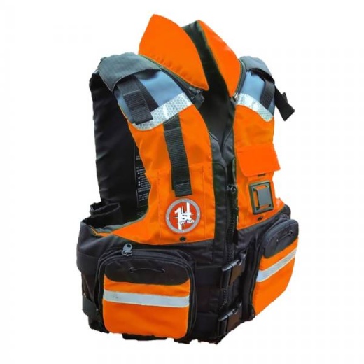 First Watch Av-800 4 Pocket Vest Hi-Vis - Orange/Black - S/m