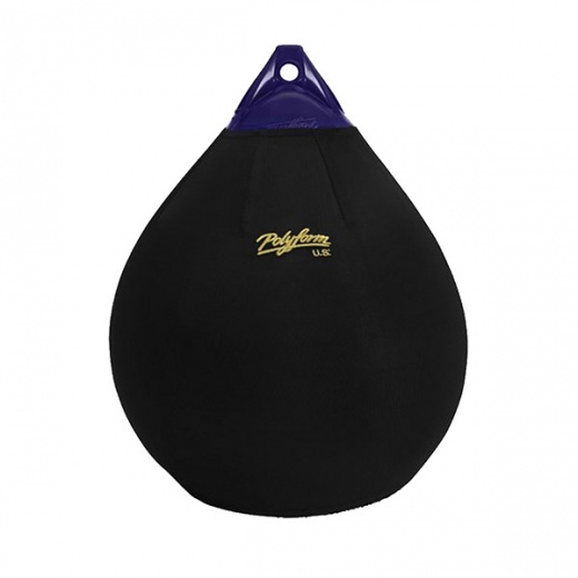 Polyform Fender Cover F/A-1 Ball Style - Black