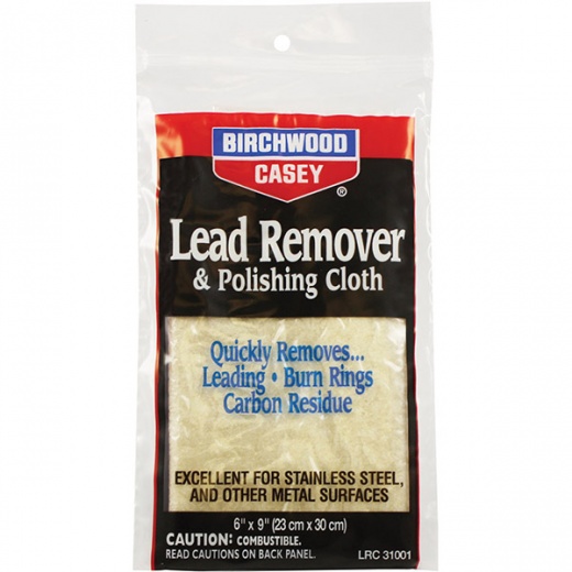 Birchwood Casey B/C Lead Remover with Cloth 6x9 (BC-31002)