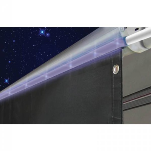 Valterra Awning Drape Solar Light Kit - 15' RV Awning Drape with Solar Rope Lights