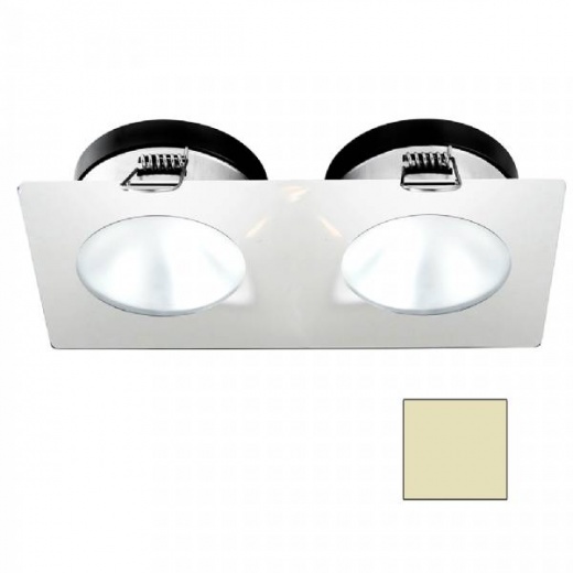 I2systems Apeiron A1110z - 4.5W Spring Mount Light - Double Round - Warm White