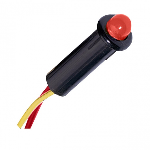Paneltronics LED Indicator Light - Red - 24 Vdc - 5/32 Inch