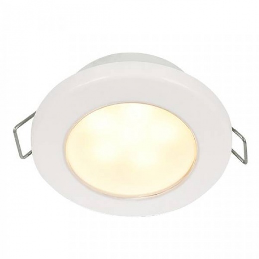 Hella Euroled 75 3Inch Round Spring Mount Down Light - Warm White LED