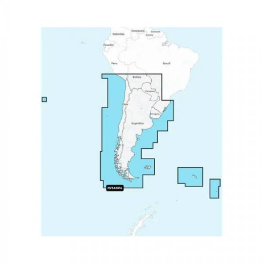 Garmin Chile Argentina, Easter Isl. Garm Chartplotter