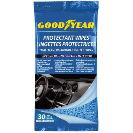 Goodyear Interior Protectant Wipes 30Pk