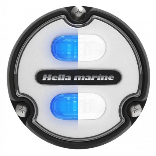 Hella Apelo A1 Blue White Underwater Light - 1800 Lumens - Black Housing