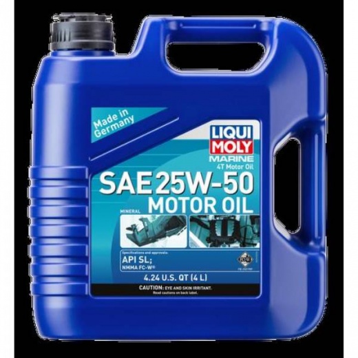 Liqui Moly Marine 4T Motor Oil 25W-50