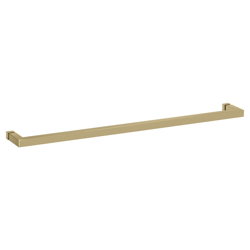 Glass Simple 24" Single-Sided Square Towel Bar