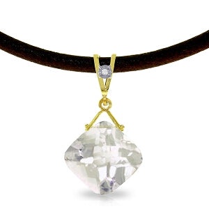Galaxy Gold Bar Pendant - 24K Gold Plated Brass Necklace