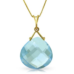 Galaxy Gold 14K Yellow Gold Plated Chain Necklace