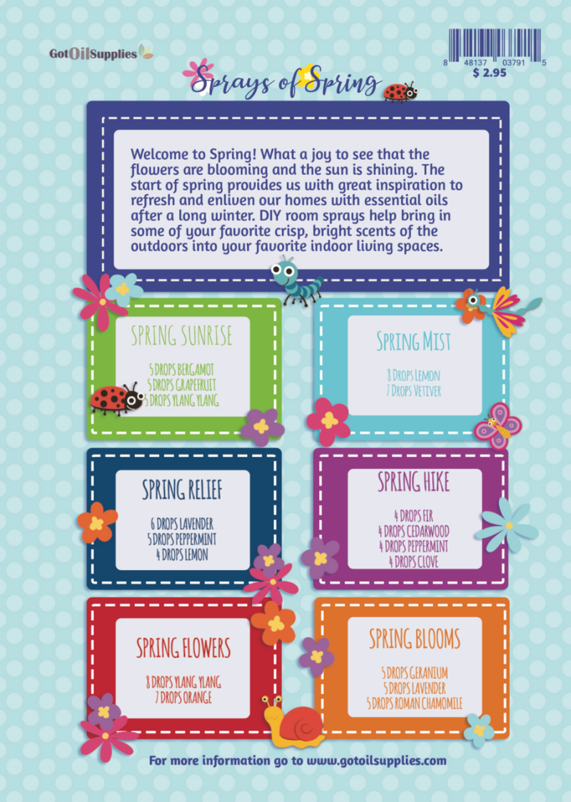 Sprays Of Spring Recipes (12 Sheets)