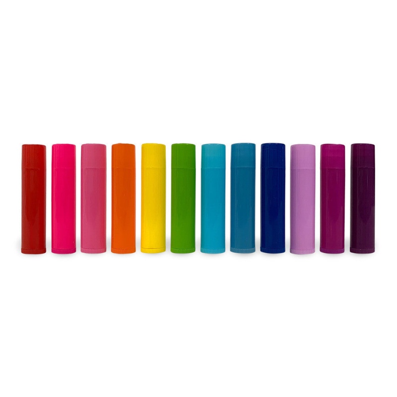 Assorted Color Lip Balm Tubes