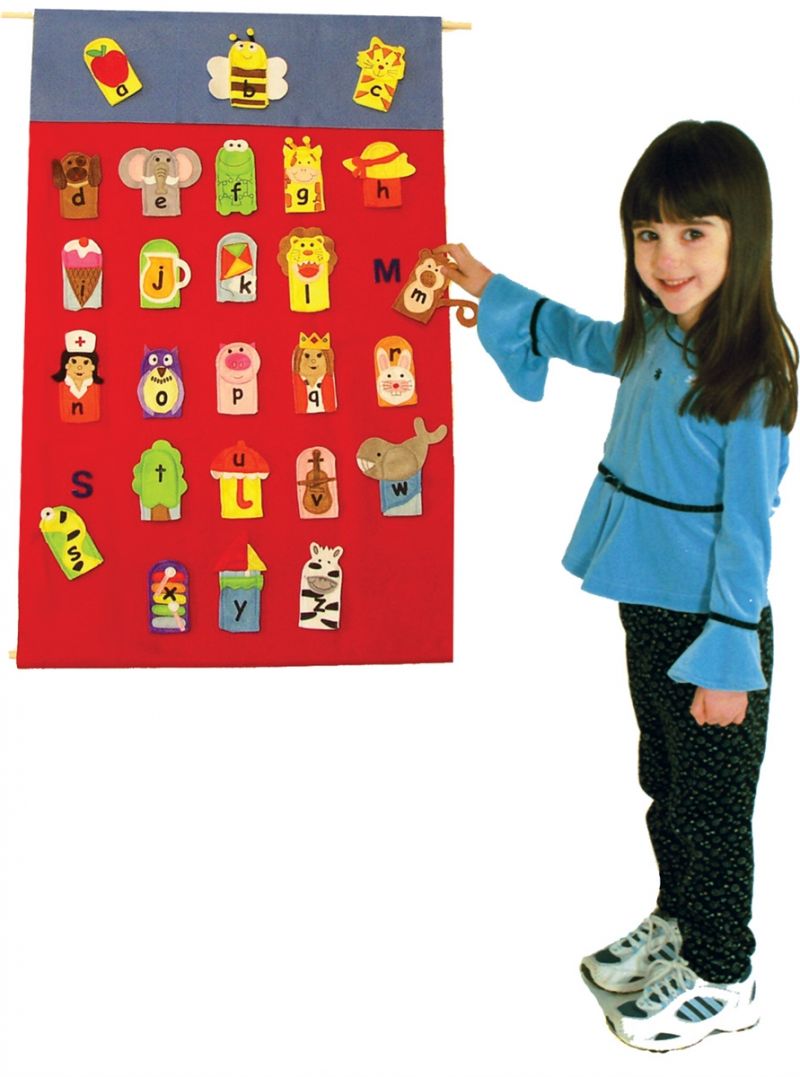 Get Ready Abc Finger Puppets