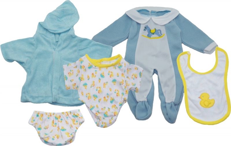 Get Ready Kids Baby Boy Doll Clothes Set