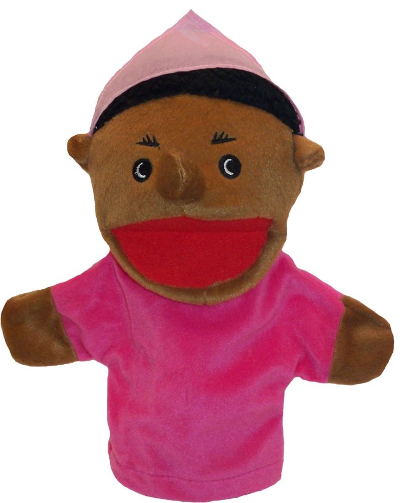 Get Ready African American Family Puppet Set