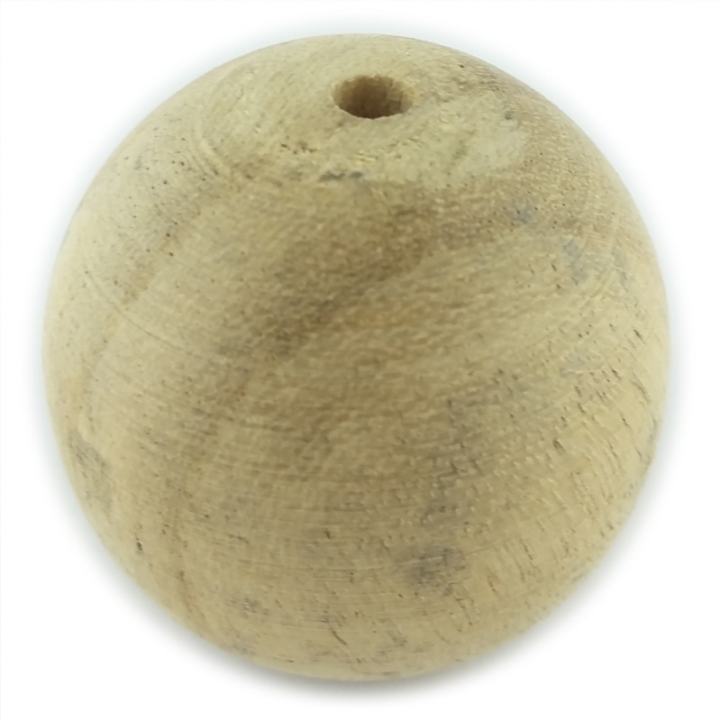 Gsc International Ball Wood 25Mm Diameter With 3Mm Hole For Physical Science Education. Case Of 100