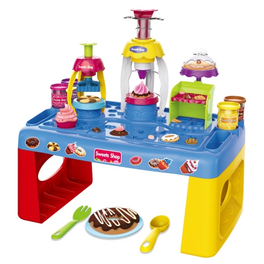 Hobbytron Activity Dough Sweets Shop 37 Piece Playset