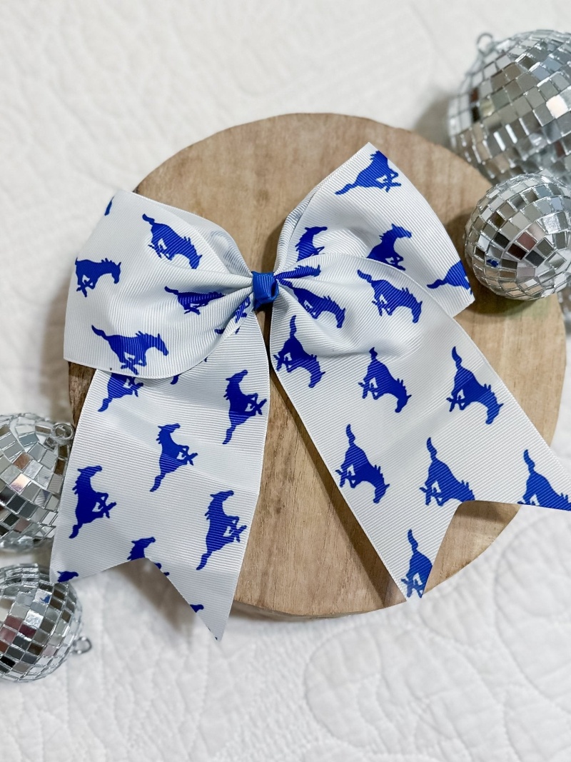 Friendswood Mustang Cheer Bow