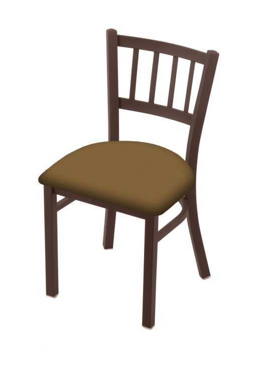 610 Contessa Chair - Bronze Finish with Canter Saddle Seat